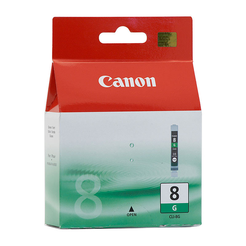 Canon Green Ink Cartridge CLI8G for PIXMA PRO 9000, 52 Page Yield - SuperSaverAU - view 1
