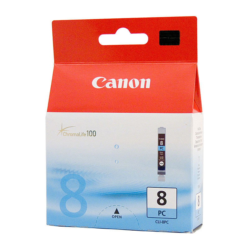 Canon CLI8PC Photo Cyan Ink Cartridge Yielding 32 Pages for PIXMA IP and PRO Series - SuperSaverAU - view 1