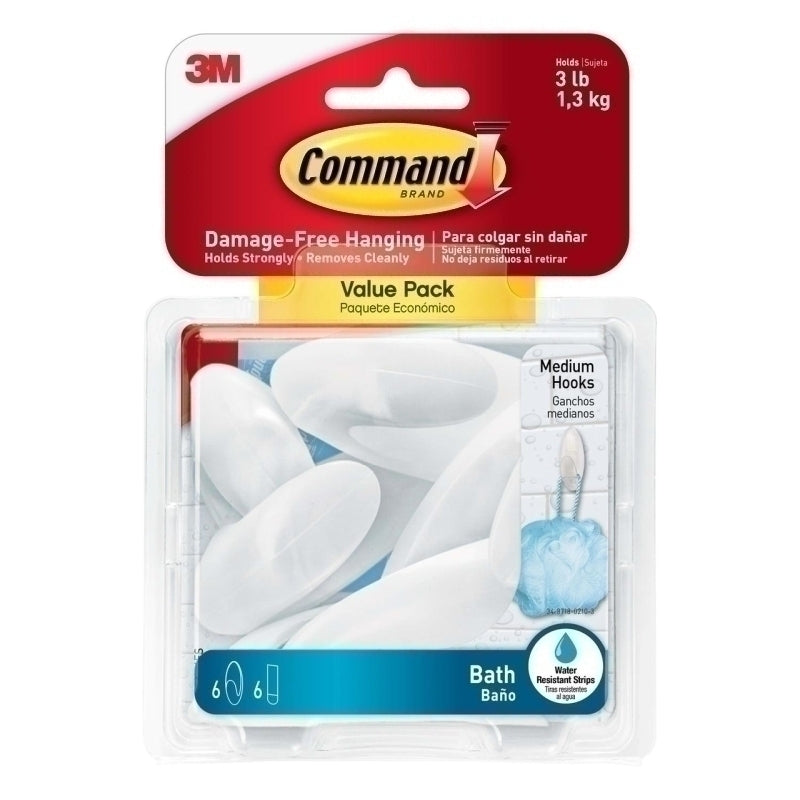 COMMAND Hanger Bath 18-6ES BX6 - Durable & Versatile Hanging Solution - SuperSaverAU - view 1