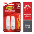 Command Hook Medium White Pack of 2 Box of 6 - 17001ANZ - SuperSaverAU - view 1