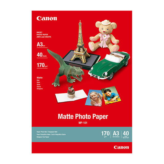 CANON Matte Photo Paper A3 - Premium Quality, Compatible with Various Printers