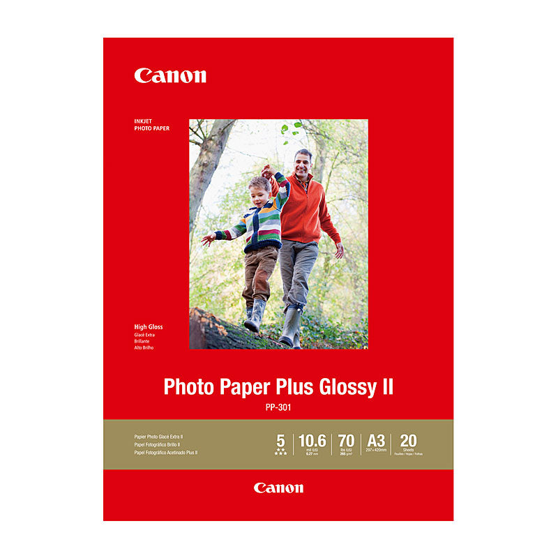 CANON A3 Photo Plus Glossy Paper 20 Sheets - Premium Quality