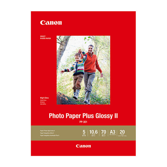 CANON A3 Photo Plus Glossy Paper 20 Sheets - Premium Quality