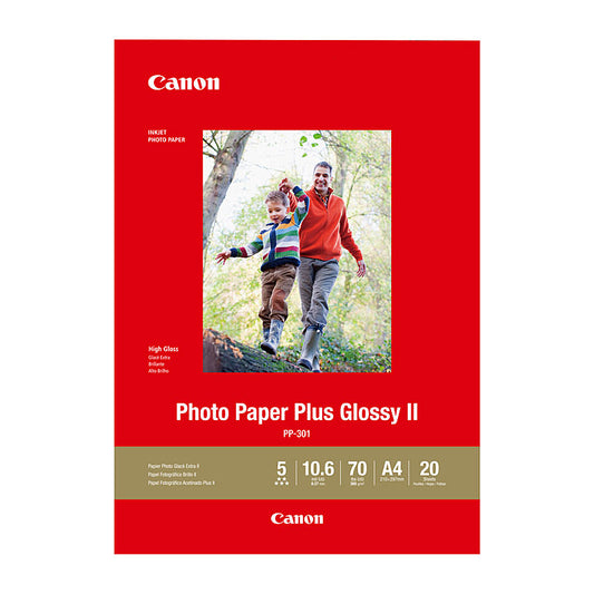 Canon A4 Photo Plus Glossy 20 Sheets - Premium Quality Printing Paper