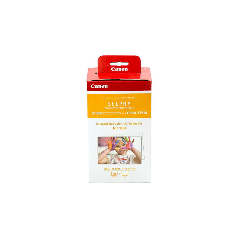 Canon Genuine Paper Product Toner Cartridges, 108 Sheets, Compatible with Selphy Printers - SuperSaverAU - view 1