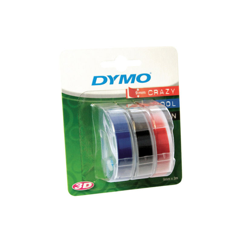DYMO Labels for POS Stations, OEM Code 1741671, 9mmX3m Assorted Pack of 3 - SuperSaverAU - view 1