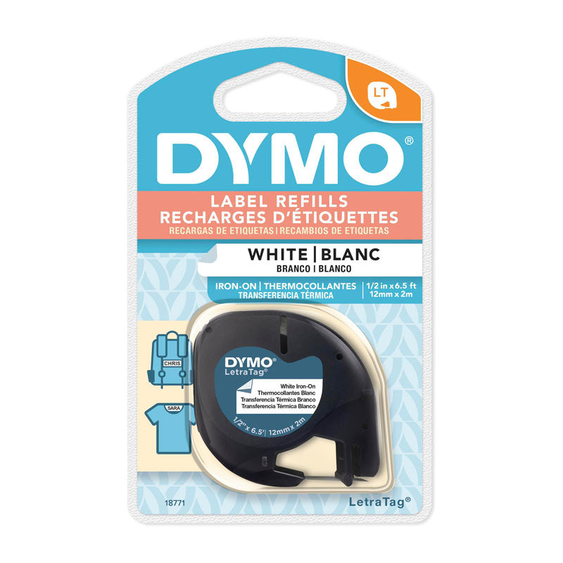DYMO LetraTag Iron-OnTpe 12mmX2M - SuperSaverAU - view 2