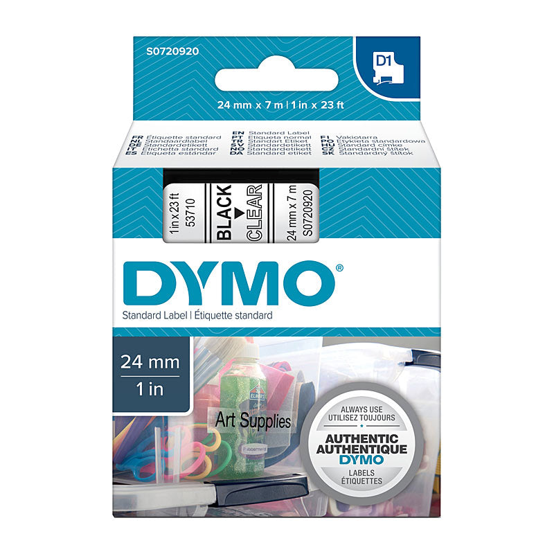 DYMO Labels for POS Stations, OEM Code S0720920, 24mm x 7m - SuperSaverAU - view 1