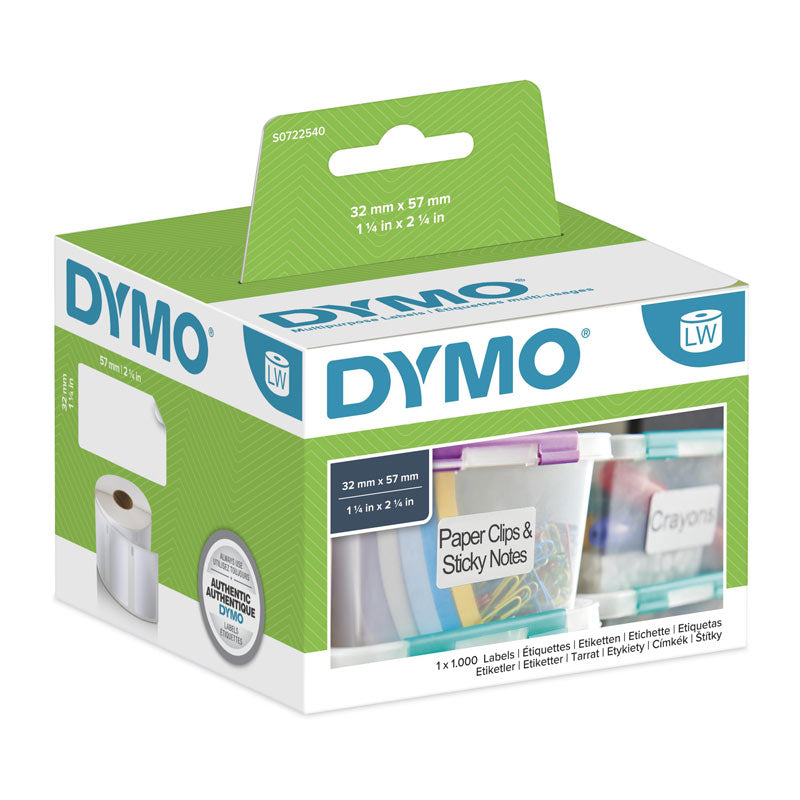 DYMO LW MultiLabel 32mm x 57mm - SuperSaverAU - view 1