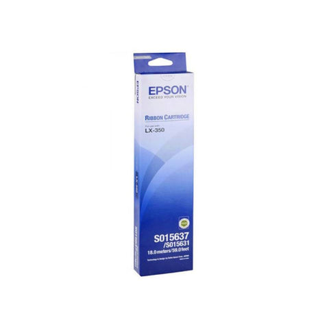 EPSON Ribbon Cartridge for LX350 Printer - Black - SuperSaverAU - view 1