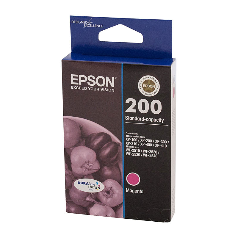 Epson Magenta Ink Cartridge 200 Genuine 165 Page Yield - SuperSaverAU - view 1