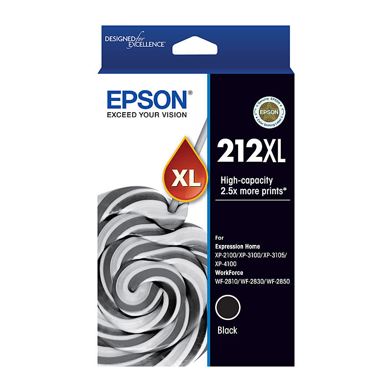 EPSON 212XL Ink Cartridge for XP/WF Series - Black