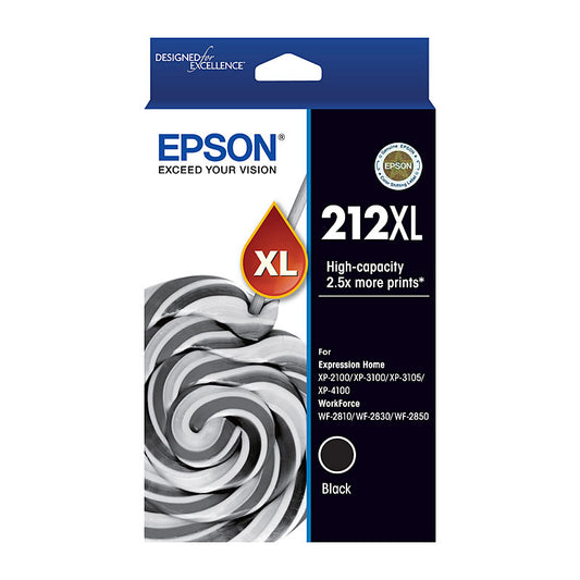 EPSON 212XL Ink Cartridge for XP/WF Series - Black