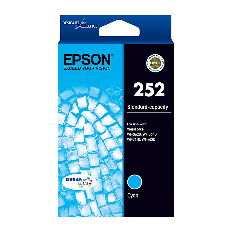 EPSON Cyan Ink Cartridge 300 Pages for WorkForce 3620 3640 7610 7620 7710 7720 7725 - SuperSaverAU - view 1