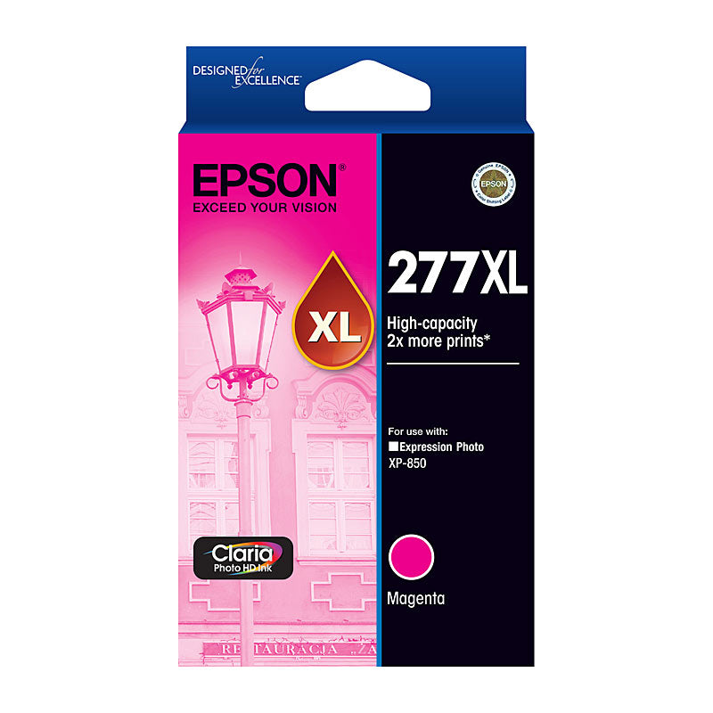 Epson Magenta Ink Cartridge 277XL for Expression Photo XP850 XP950 XP860 XP960 XP970 - 740 Pages - SuperSaverAU - view 1