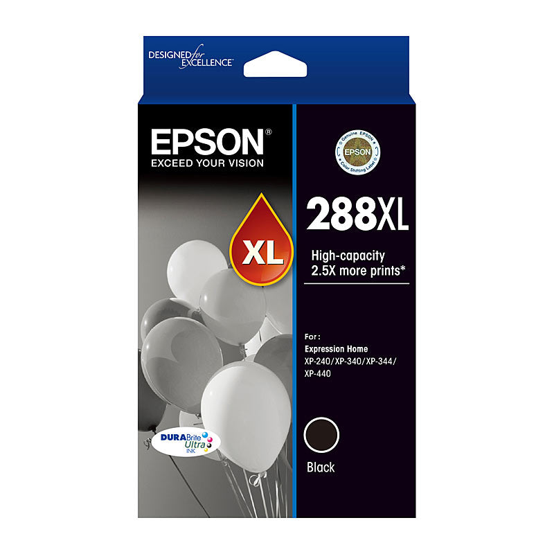Epson Black Ink Cartridge 288XL Compatible with Expression Home XP240, XP340, XP440 - SuperSaverAU - view 1