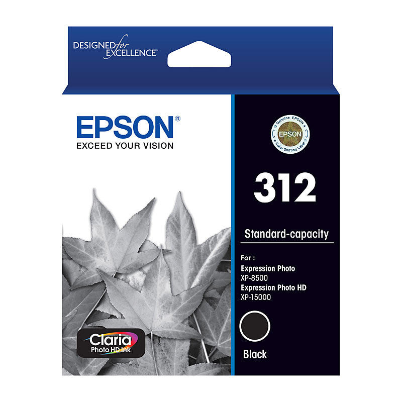 Epson Black Ink Cartridge 312XL for Expression Photo XP 8500 XP 8600 HD XP 15000 - SuperSaverAU - view 1
