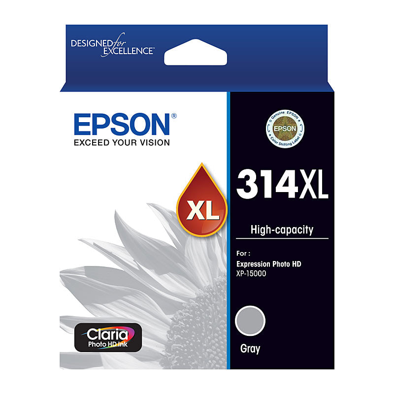 EPSON 314XL Grey Ink Cartridge for XP 15000 Printer - SuperSaverAU - view 1