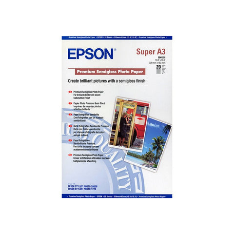 EPSON GlossPaper A3+ - PREMIUM QUALITY, YIELDS 20 SHEETS - SuperSaverAU - view 1