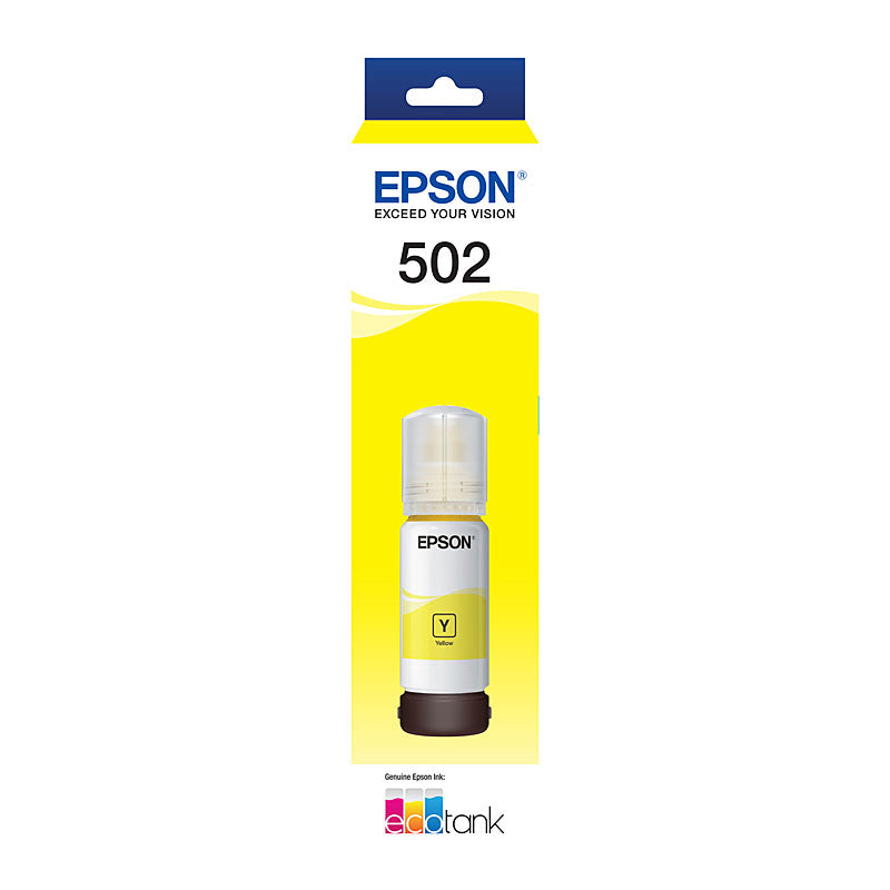 EPSON Genuine Yellow Toner Cartridge for EcoTank ET 2700/2750/3700/4750 - SuperSaverAU - view 1