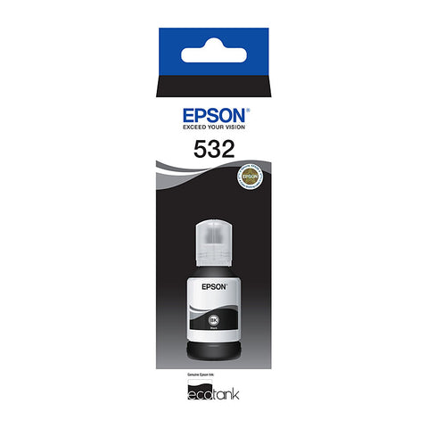 Epson Black EcoTank Ink Bottle T532 for ET M1100 M1120 M1170 M2170 M3180 M1180 - SuperSaverAU - view 1