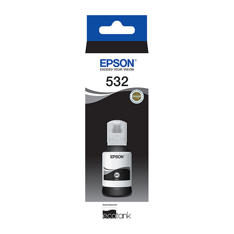 Epson Black EcoTank Ink Bottle T532 for ET M1100 M1120 M1170 M2170 M3180 M1180 - SuperSaverAU - view 1