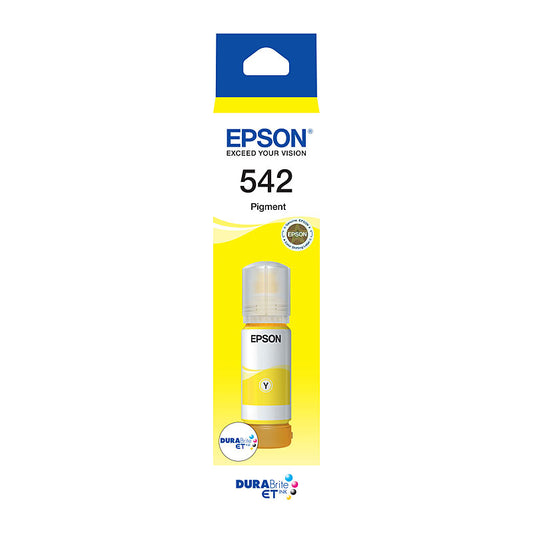 Epson Genuine Yellow Toner Cartridge for EcoTank, Yields Premium Quality