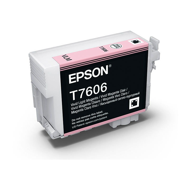 Epson Vivid Light Magenta Ink Cartridge UltraChrome HD Ink Standard SureColor P600 - SuperSaverAU - view 1