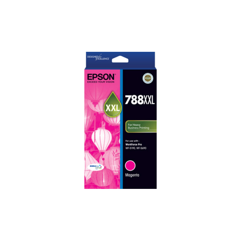 EPSON 788XXL Magenta Toner Cartridge - 4000 Page Yield