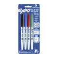 EXPO Wet Erase WB Marker Pack of 4 Box of 6 - Black, Blue, Red, Green - SuperSaverAU - view 2