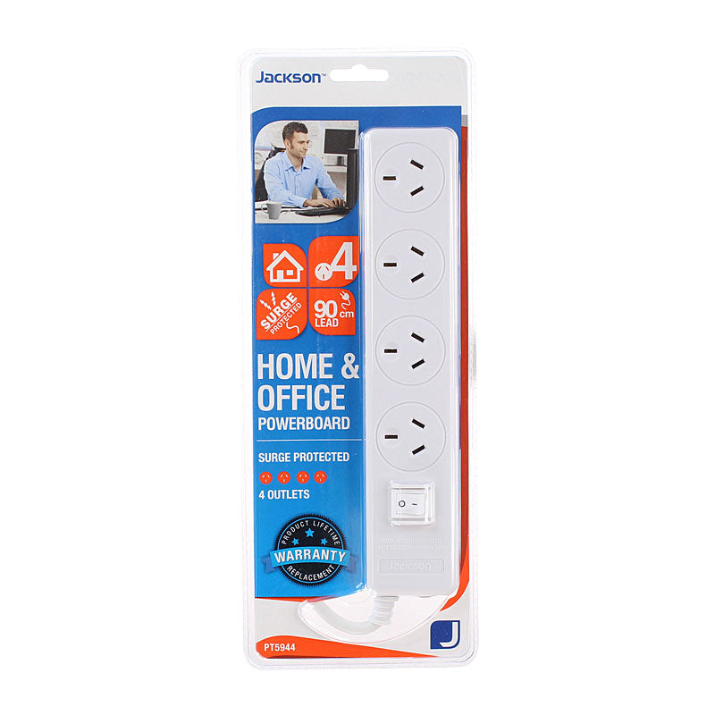 JACKSON 4 Way Powerboard 90cm - SuperSaverAU - view 1