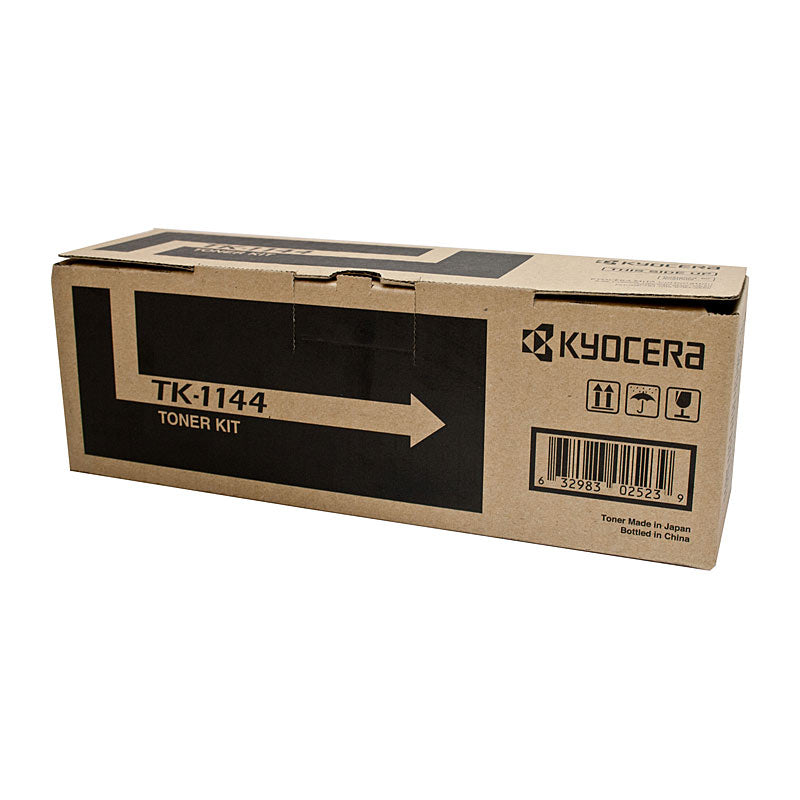 Kyocera Genuine TK1144 Black Toner Cartridge Kit 7,200 Page Yield - SuperSaverAU - view 1