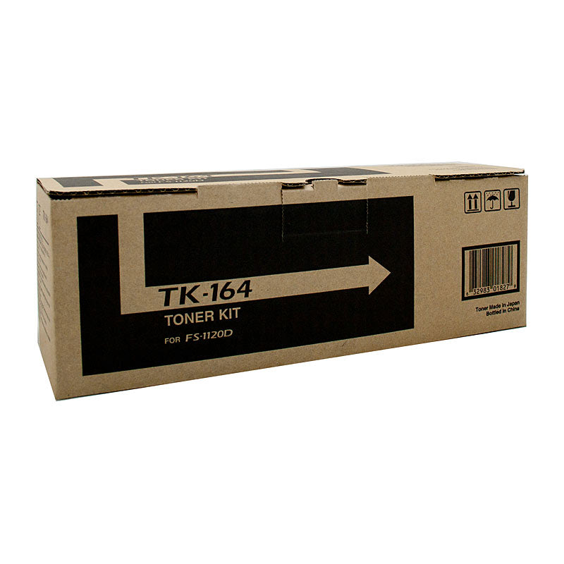KYOCERA Black Toner Kit TK164 2500 Page Yield