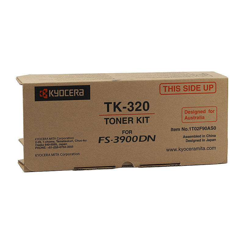 Kyocera Genuine Black Toner Cartridge 15,000 Pages for FS3900DN, FS4000DN - SuperSaverAU - view 1