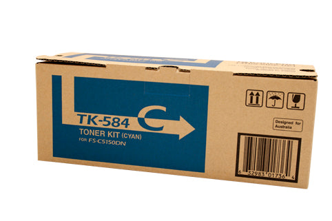 KYOCERA TK584 Cyan Toner - SuperSaverAU - view 1