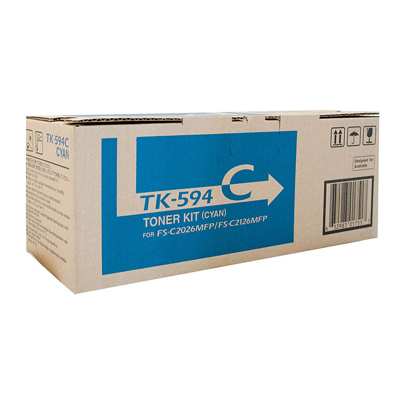 KYOCERA TK594 Cyan Toner - SuperSaverAU - view 1