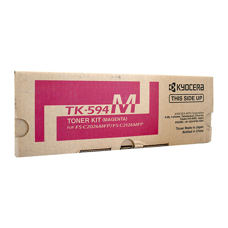 Kyocera Genuine TK594 Magenta Toner Cartridge 5,000 Page Yield - SuperSaverAU - view 1