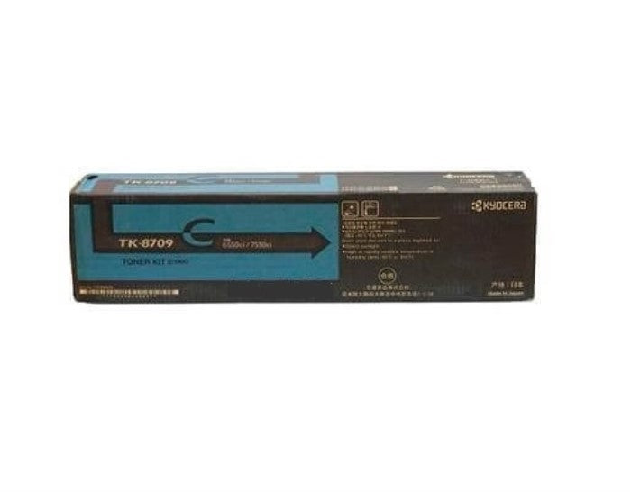 KYOCERA Cyan Toner TK8709C - Reliable Printing Performance, 1 Pack - SuperSaverAU - view 1