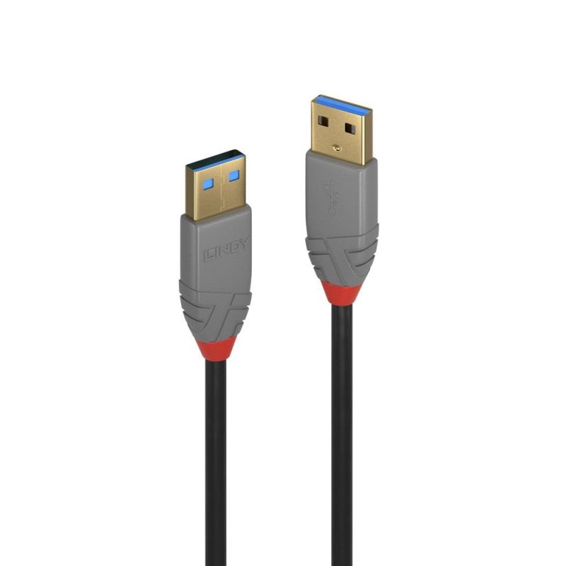LINDY 3m USB3 A-A Cable Anthra Line - SuperSaverAU - view 1