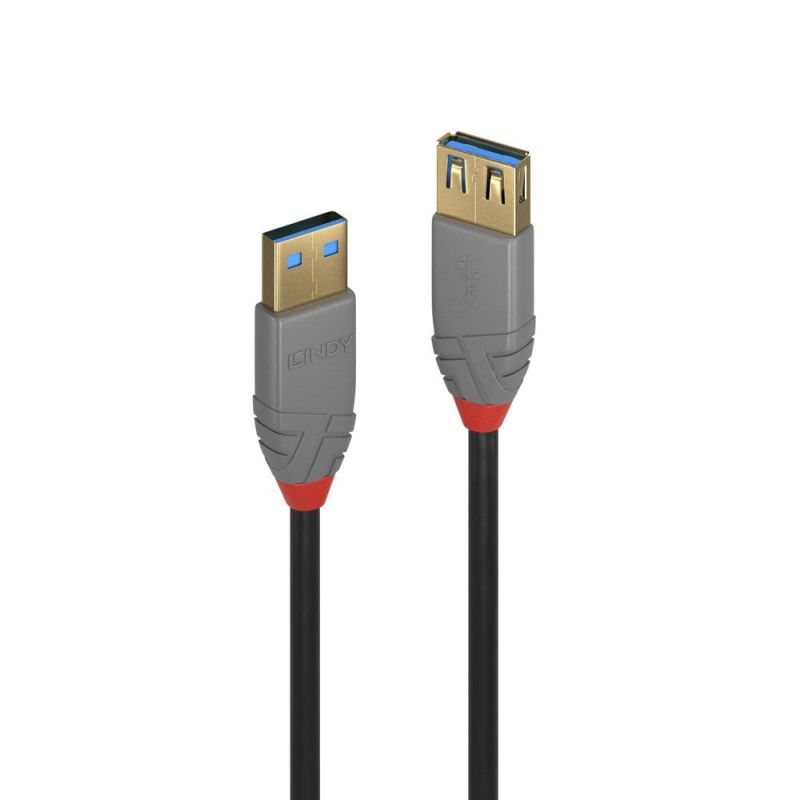 Lindy 1m USB-A 3.0 Extension Cable - Anthra Line - SuperSaverAU - view 1
