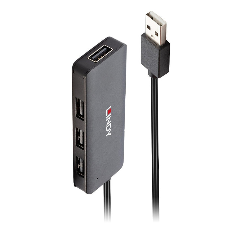 LINDY 4 Port USB 2.0 Hub - SuperSaverAU - view 3
