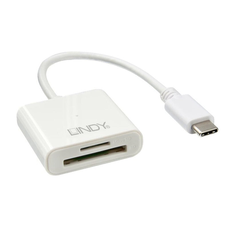 LINDY USB 3.1 Type C SD Reader - SuperSaverAU - view 1