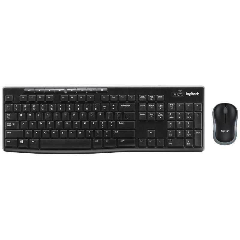Logitech MK270R Wireless Keyboard and Mouse Combo 2.4GHz Long Battery Life - SuperSaverAU - view 1