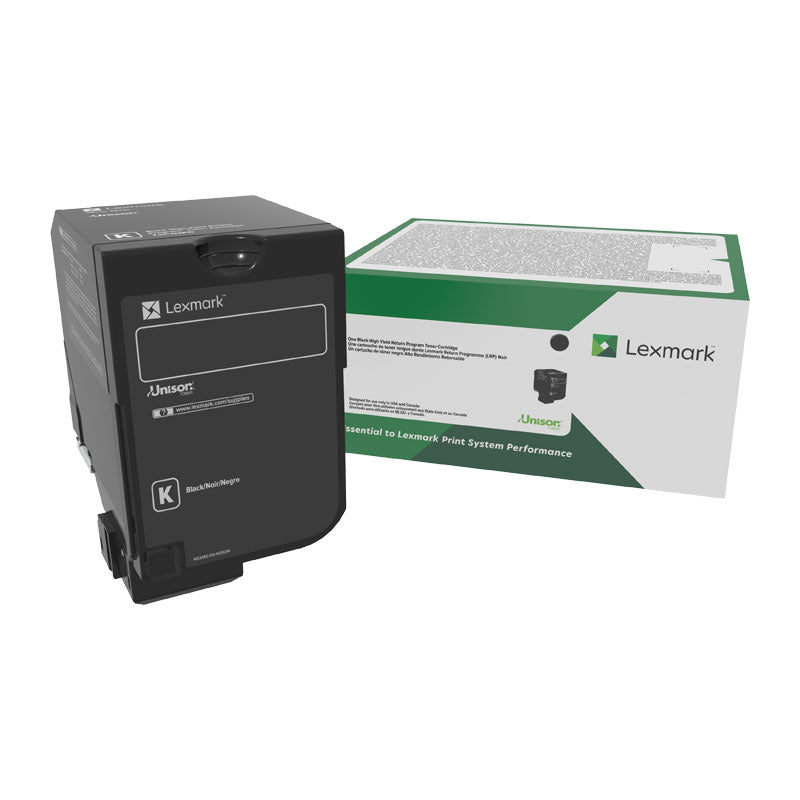 LEXMARK 74C60K0 Black Toner - SuperSaverAU - view 1