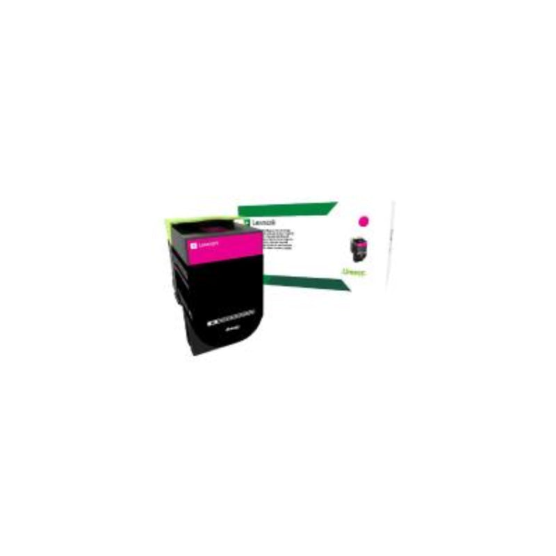 LEXMARK Genuine Magenta Toner 808M 1,000 Page Yield