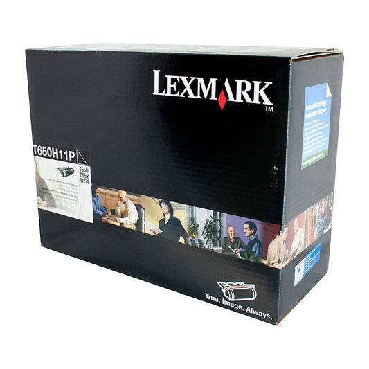 Lexmark Black High Yield Toner Cartridge T650H11P Prebate Return Program