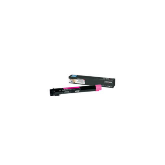 LEXMARK Genuine Magenta Toner X950X2MG 22,000 Page Yield