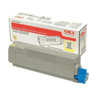 OKI Yellow Toner Cartridge for C332DN Printer - SuperSaverAU - view 1