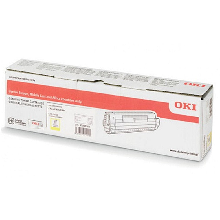 OKI C834 Yellowlow Toner - SuperSaverAU - view 1