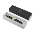 PARKER IM Black Gd Trm Ball Pen Md Blu - SuperSaverAU - view 3